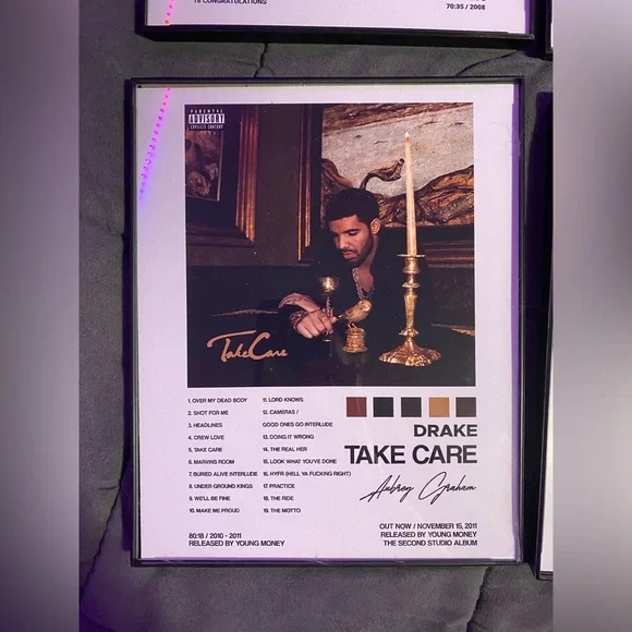 Drake Album cover Posters with frame. - Picture 6 of 8
